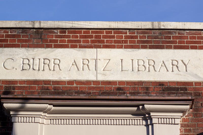 C Burr Artz Public Library And Carroll Creek In Frederick Maryland