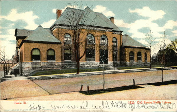 Gail Borden Public Library Downtown Elgin