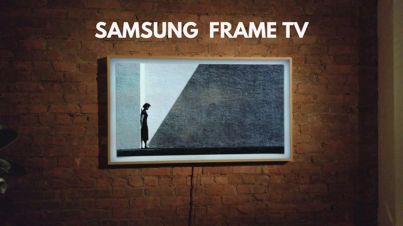 Hisense Canvas Tv Review Samsung Frame Tv Who Youtube