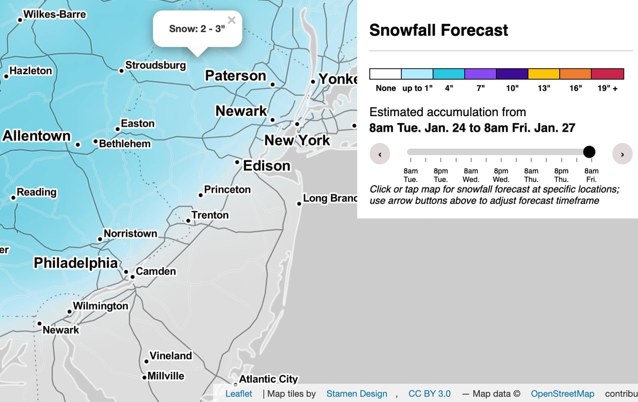 How Much Nj Snowfall Totals This Year? Get Updates