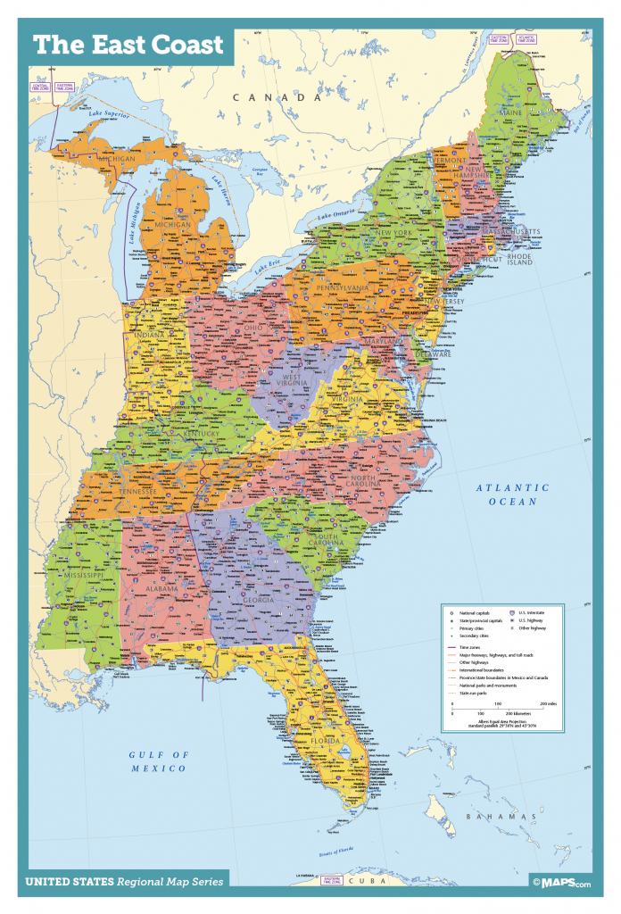 How To Navigate Eastern Us States? Easy Map Lookup