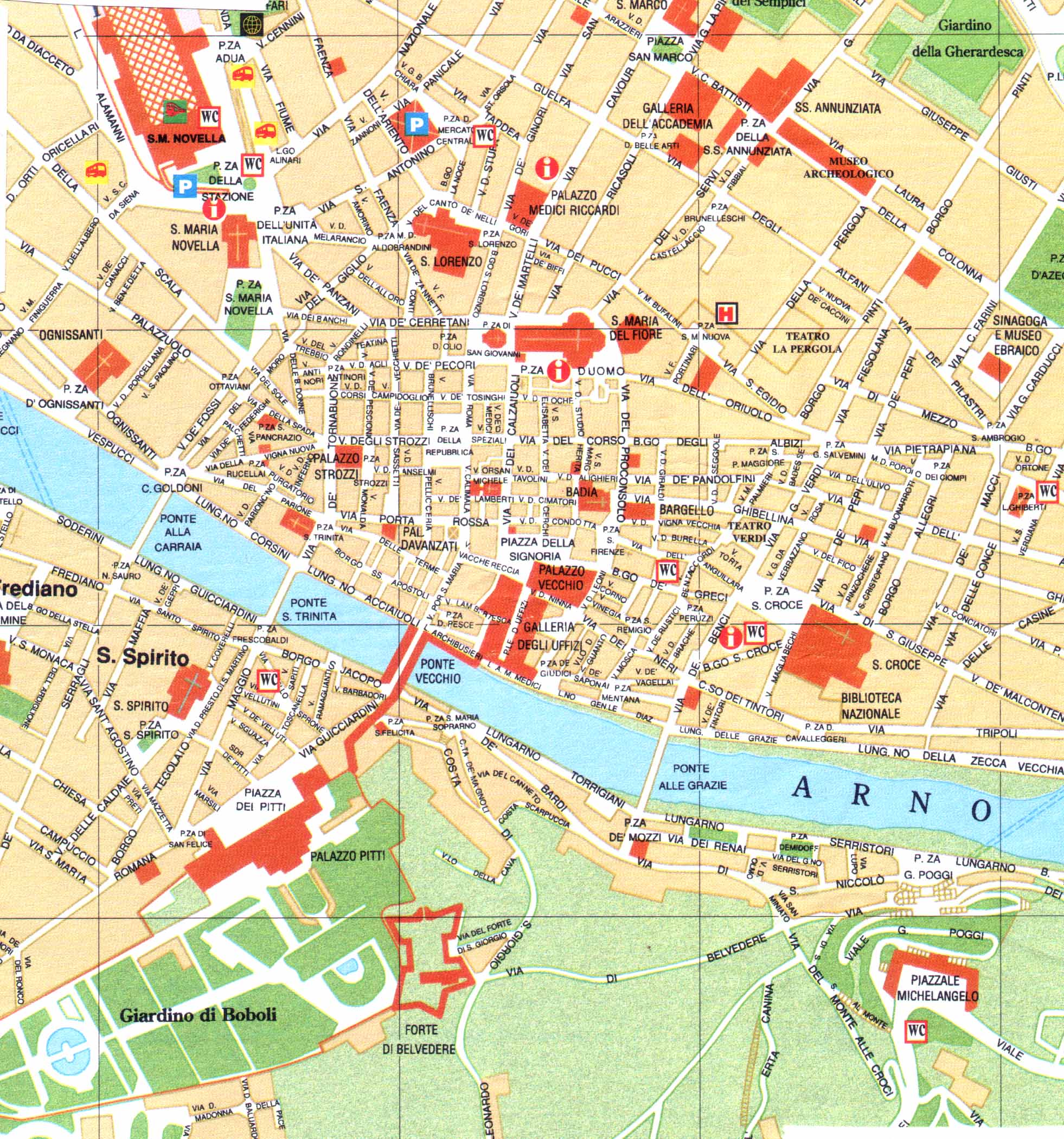 How To Navigate Florence Map? Easy City Guide