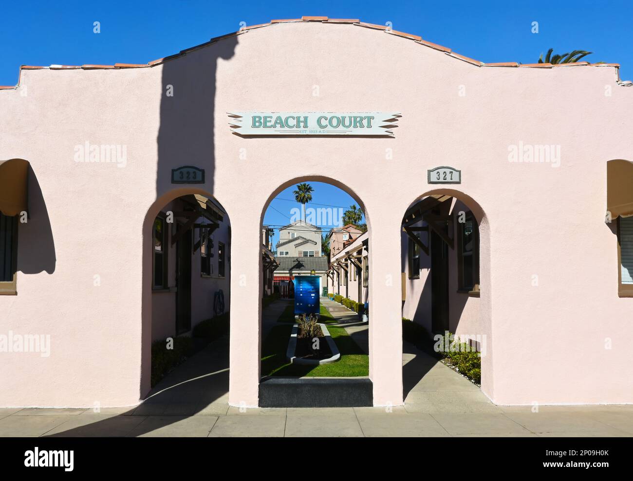 Huntington Beach California 6 Feb 2023 Main Street Branch Of The