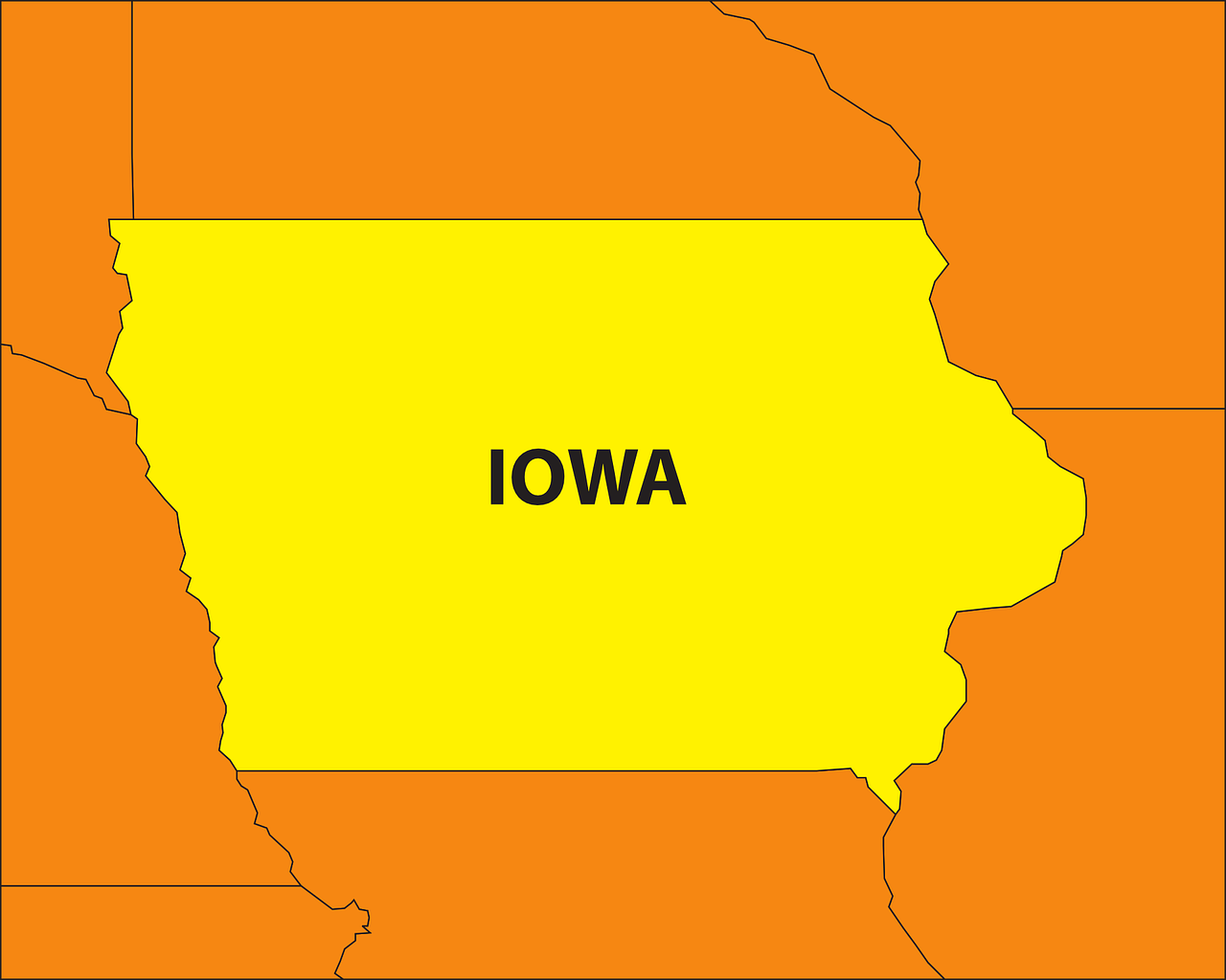 Iowa State Of The State 2024 Map Noell Giustina