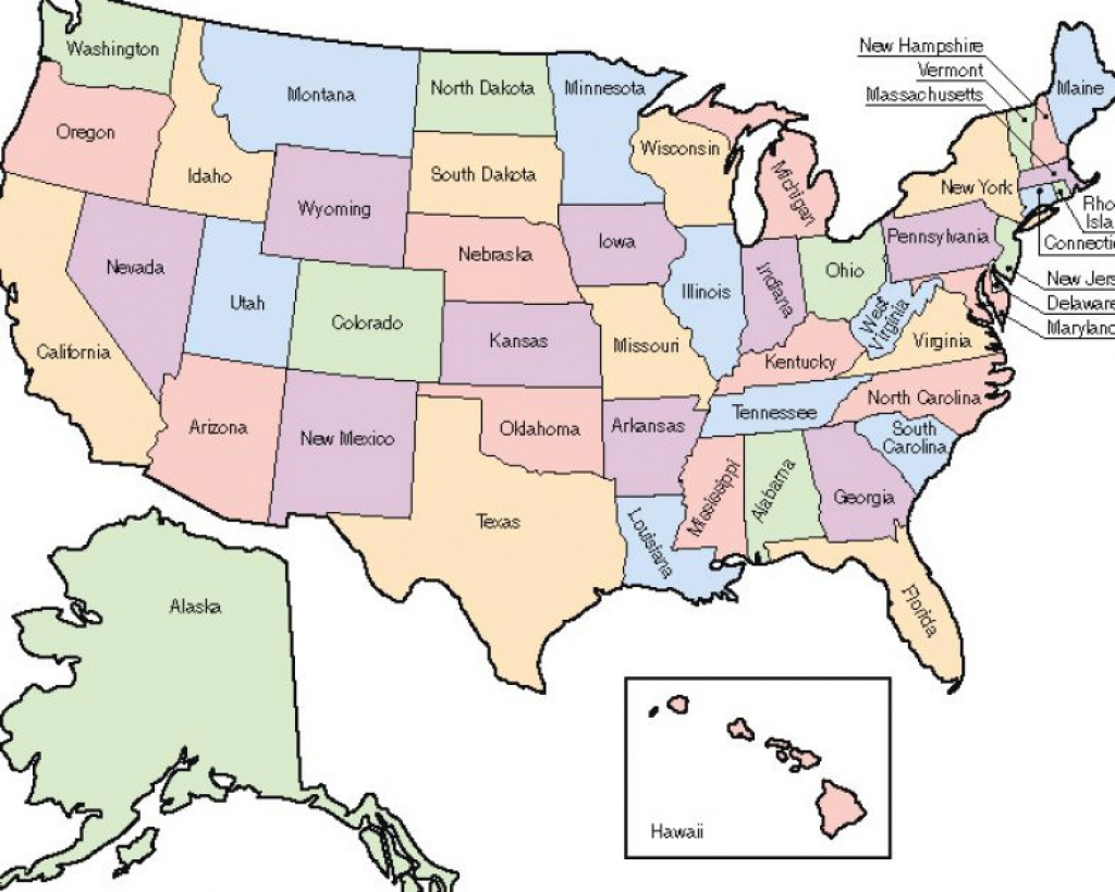 Labeled Physical Map Of The United States United States Map