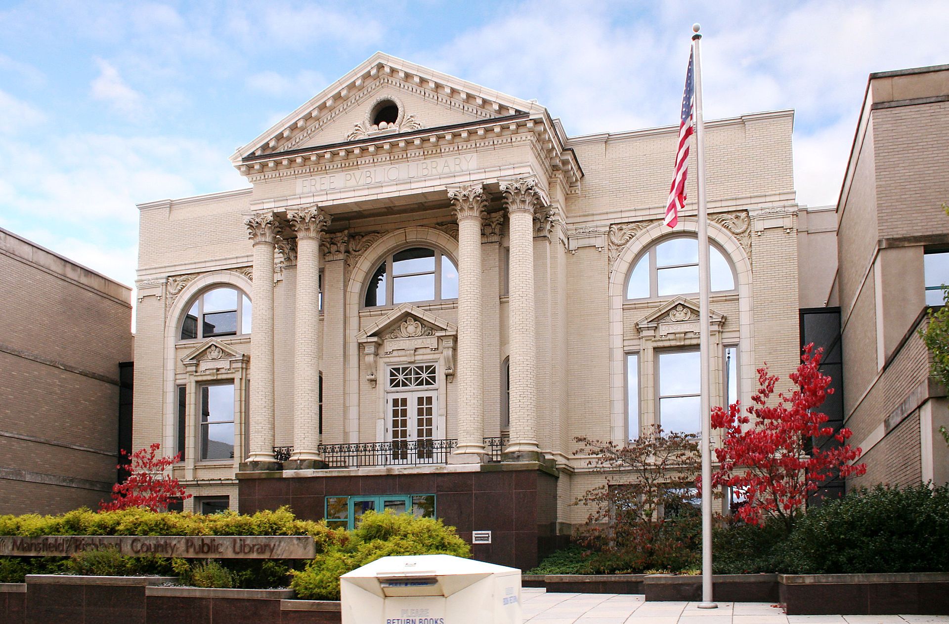 Mansfield Ohio Library List Of Carnegie Libraries In Ohio Wikipedia