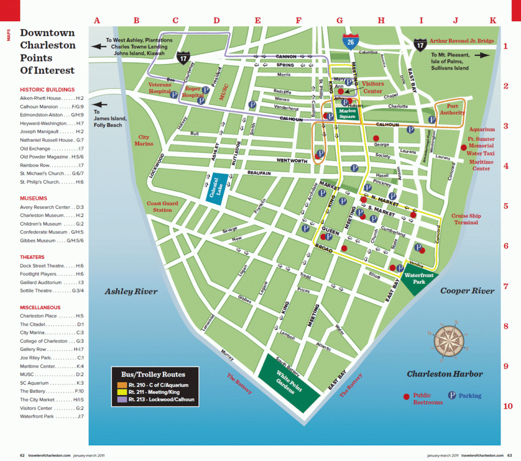 Map Of Charleston Sc: Explore Historic Landmarks