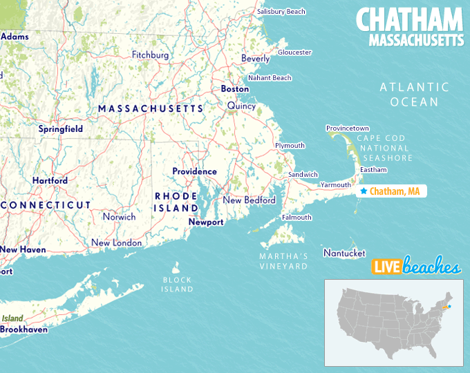 Map Of Massachusetts: Explore Nantucket Islands