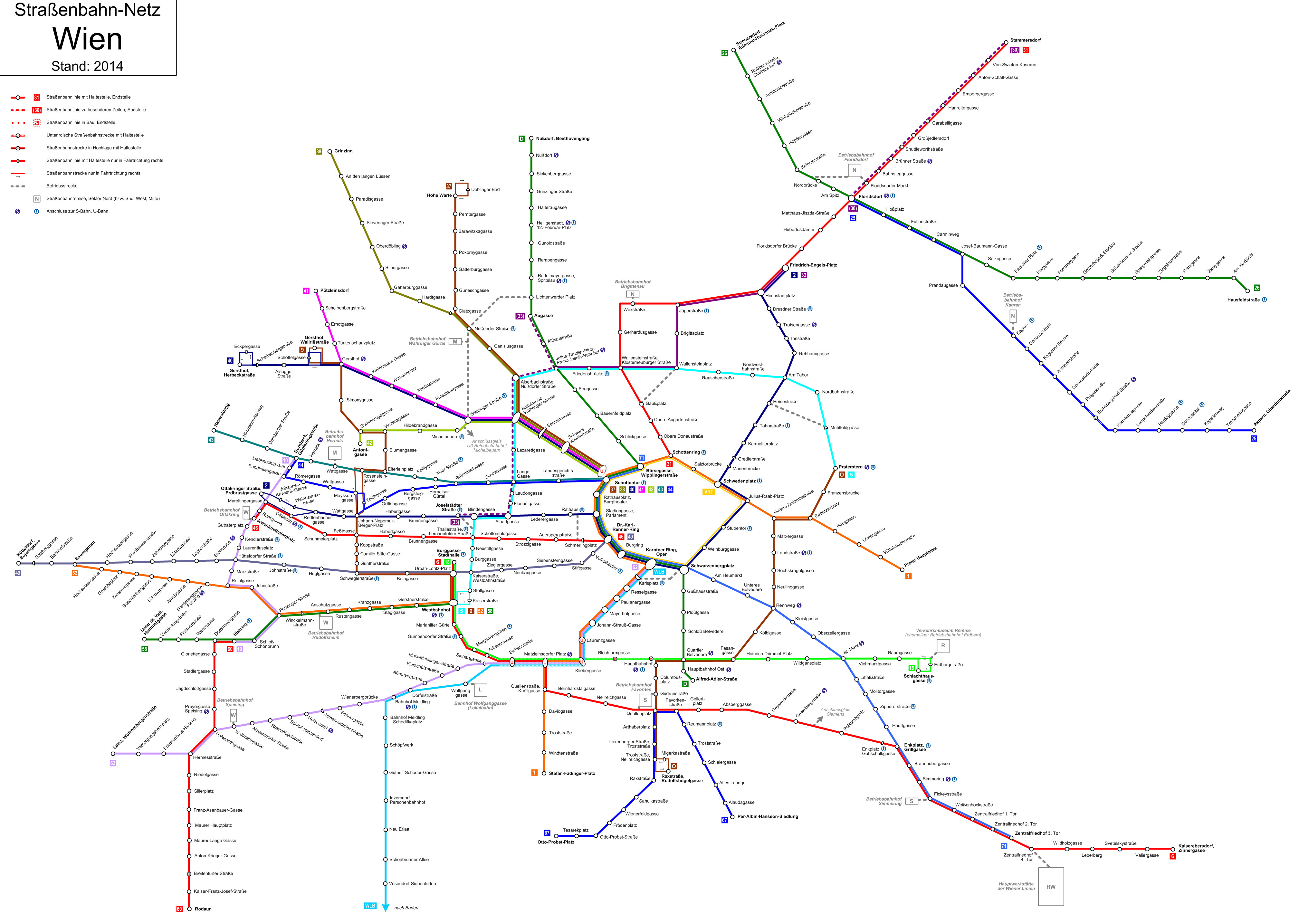 Map Of Vienna