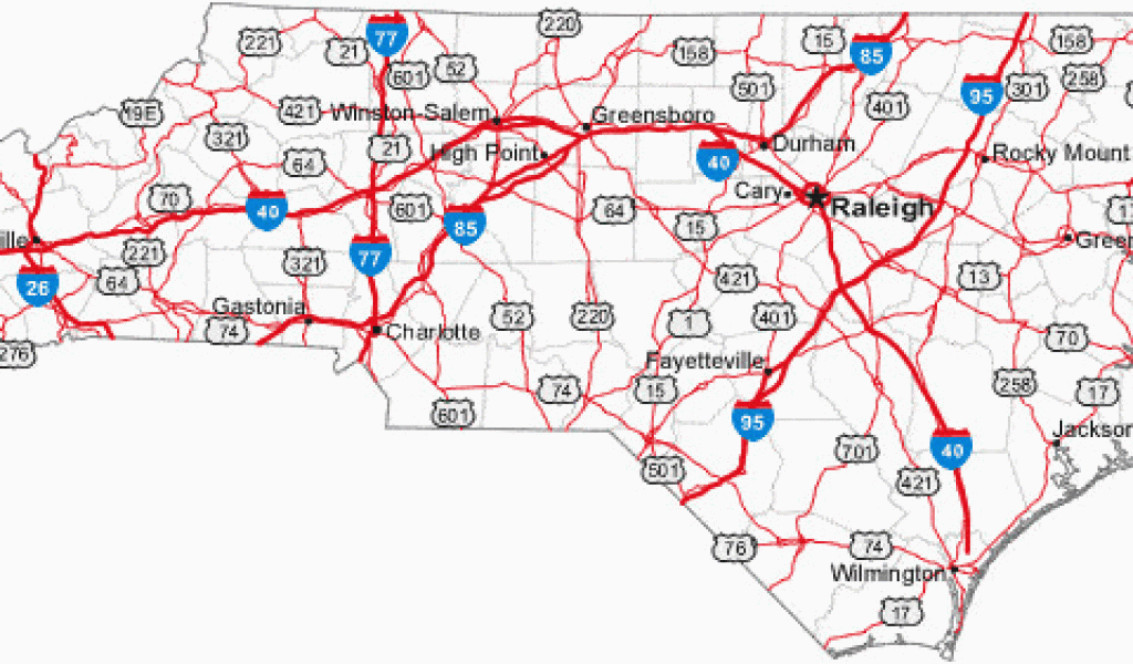 Map Of Western North Carolina