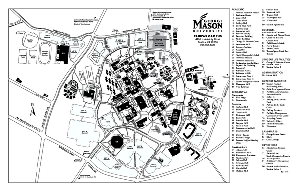 Mason University Map