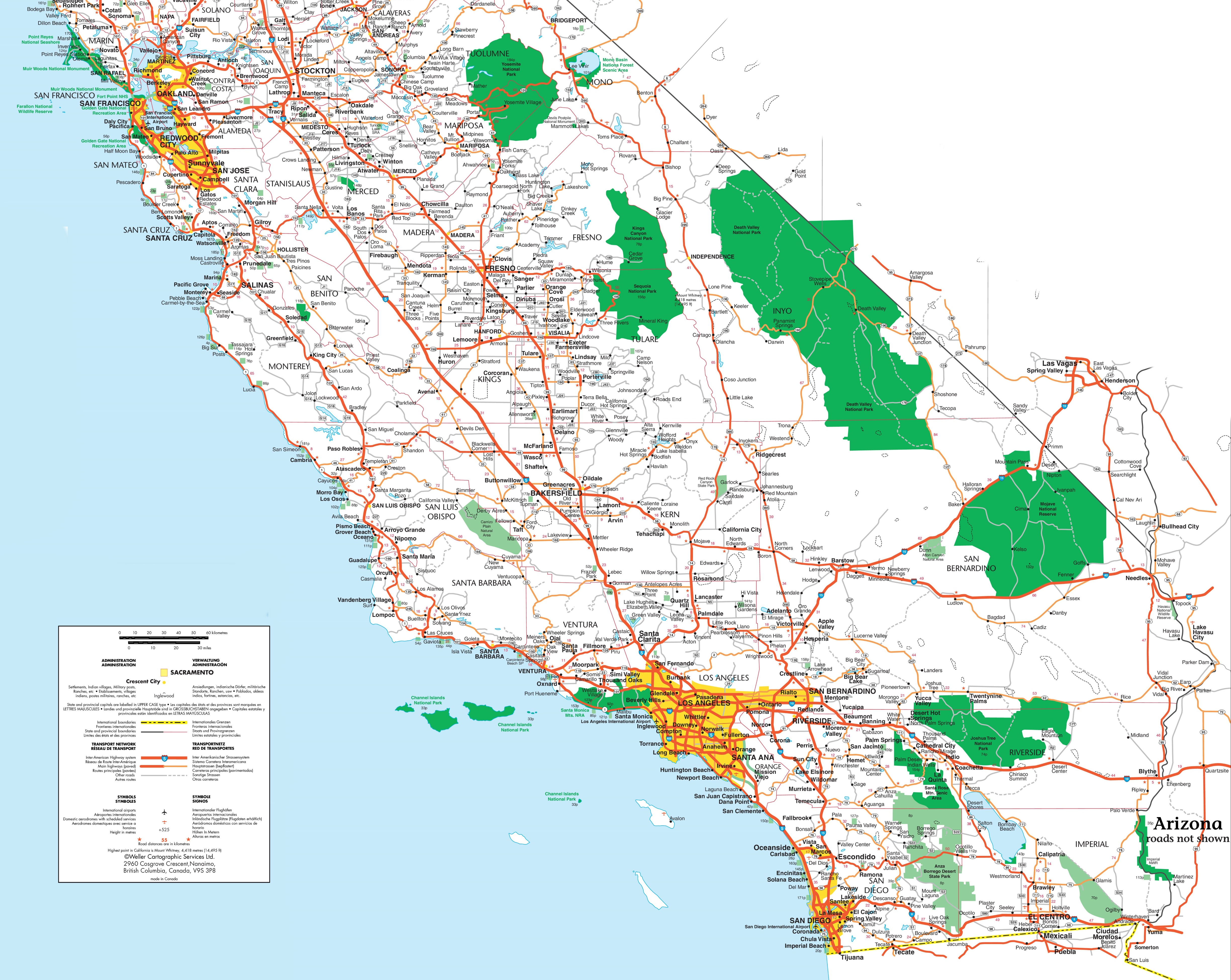 Southern California Map: Find Nearby Cities Quickly