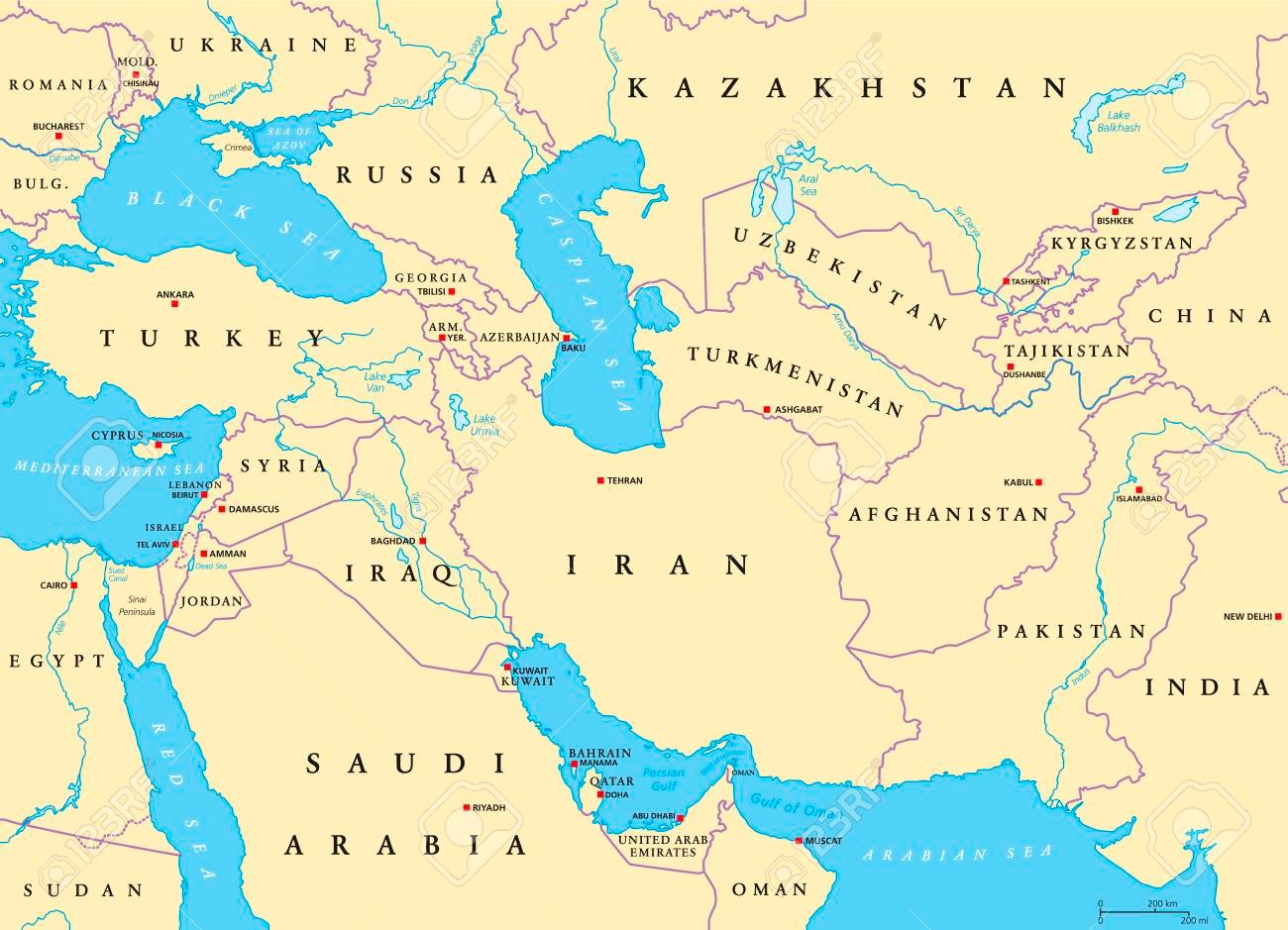 Southwest Asia Guide: Countries Explored