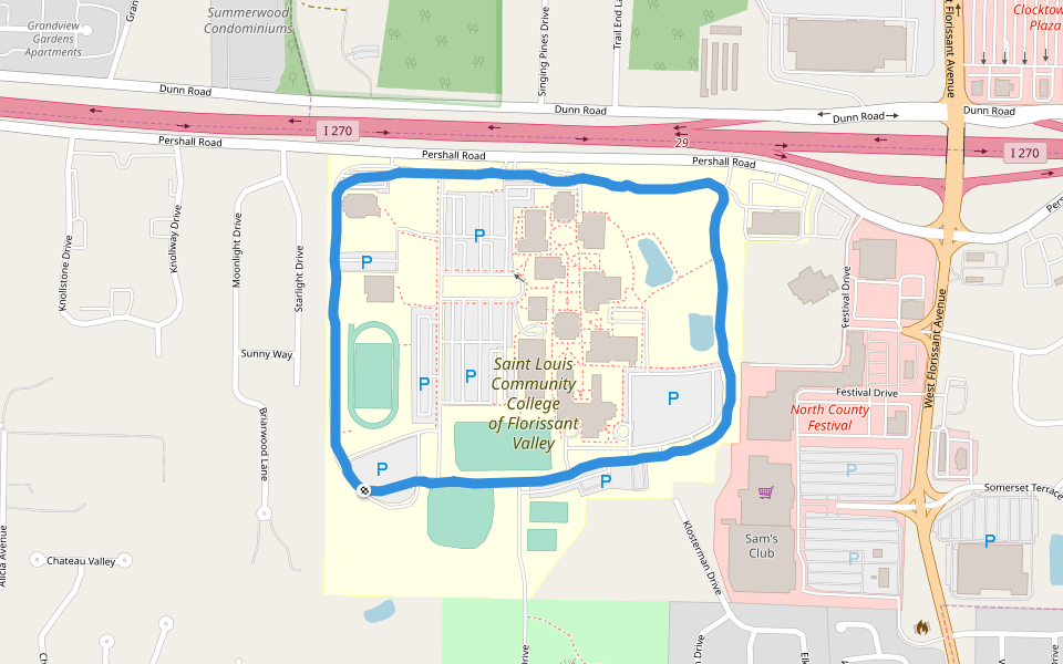 St Louis Community College Meramec Campus Map Map