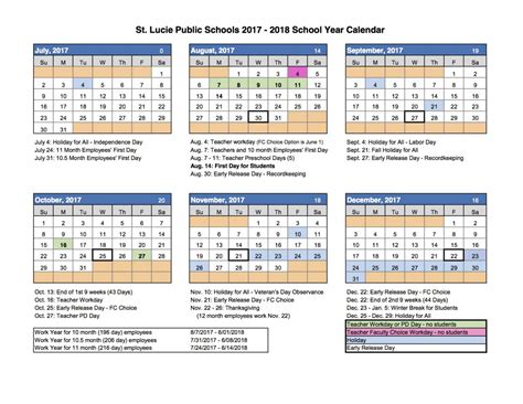 St Lucie Schools: Find Your Important Dates Now