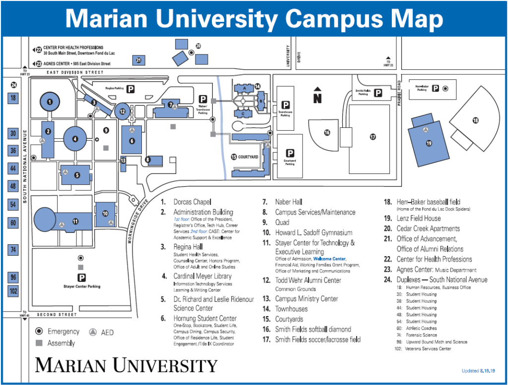 University Map Navigation