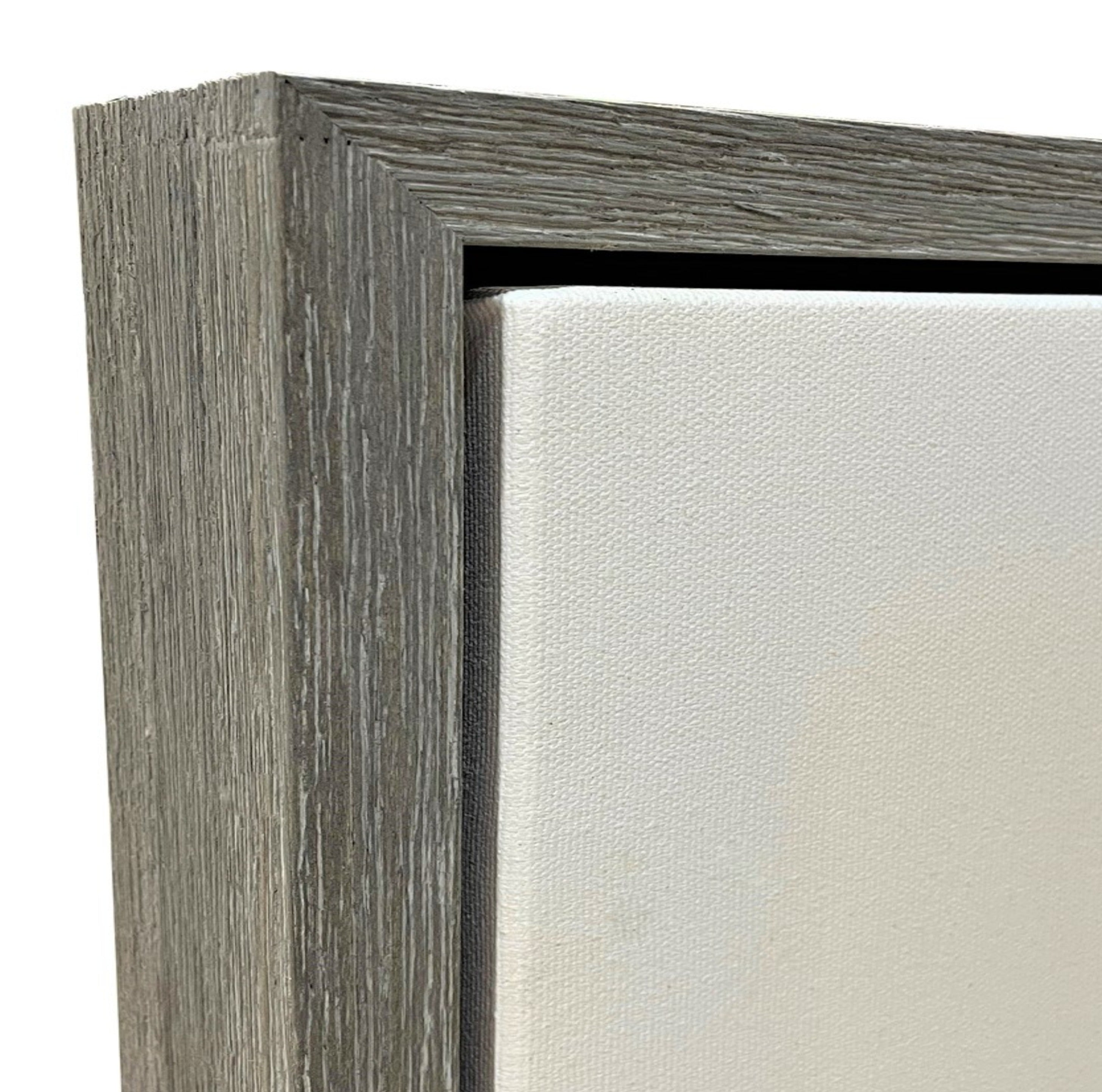 Weathered Gray Floater Frame For 1 5 Deep Canvas