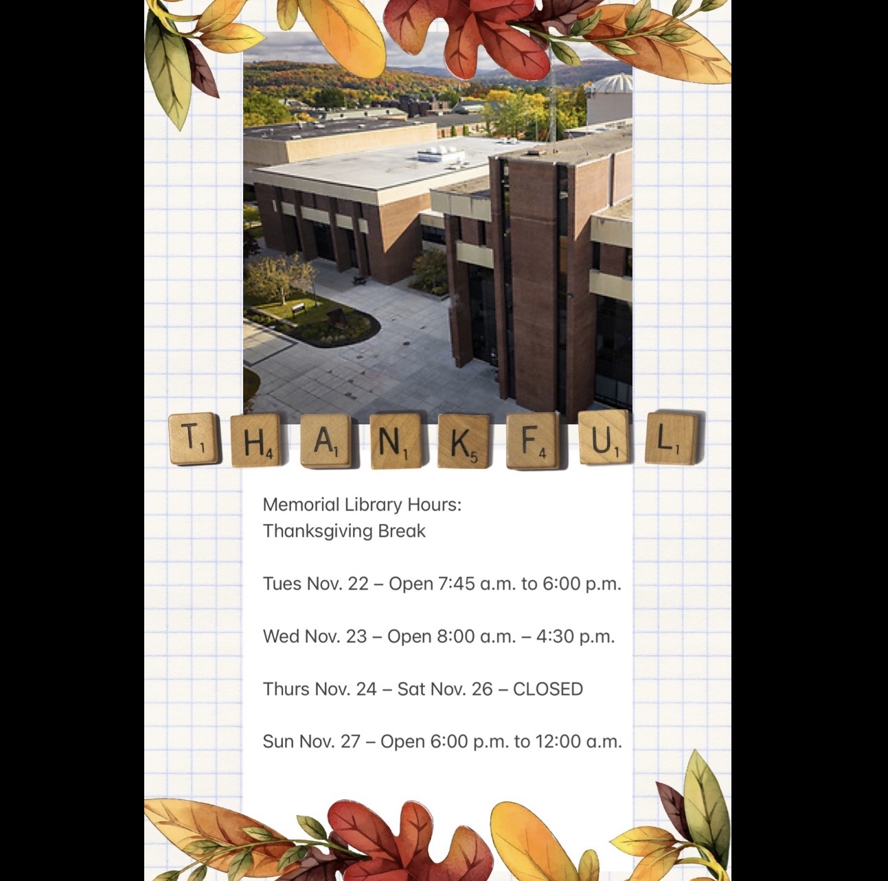 When Open Collins Memorial Library? Hours And Access