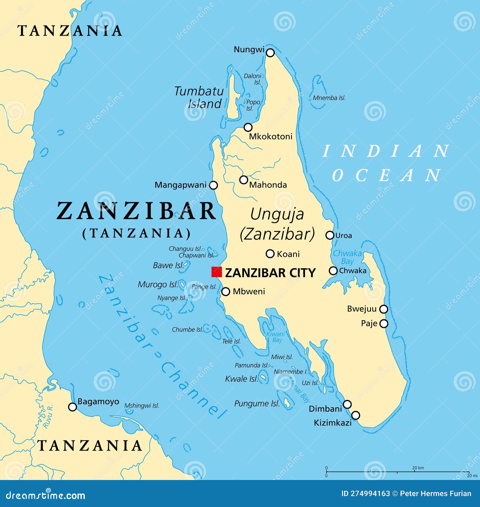 Where Is Zanzibar Tanzania On The Map Staci Elladine